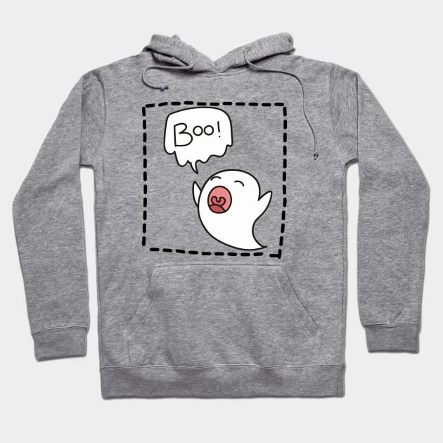 Ghost says boo Hoodie by THESHOPmyshp